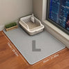 Tapis Attrapeur de Litière Extra Large pour Chat, 12 mm Double Épaisseur en Nid d'Abeille, Anti-Fuite et Contrôle des Déversements, Tapis Doux pour les Pattes et EVA Durable, Essentiel pour les Parents d'Animaux de Compagnie Facile à Nettoyer