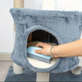 1 brosse anti-poils d'animaux avec poils en caoutchouc résistants aux rayures | Convient aux chats et aux chiens, efficace pour le nettoyage des meubles, des tapis et des sièges auto, facile à nettoyer, poignée ergonomique, plastique durable, conception