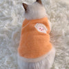 Vêtements d'hiver mignons pour chat, veste chaude et épaisse pour chien, anti-perte de poils, pour chat Ragdoll, chaton, petit animal de compagnie