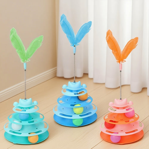 SpinFeather Cat Toy 🪶