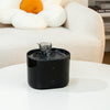 Fontaine à eau pour chat 2.2L (74 Oz) - Fontaine pour animaux de compagnie ultra-silencieuse avec bec en forme de chat ; Convient aux chats d'intérieur, alimentée par USB. (Disponible en kit de filtre unique ou en kit de filtre multiple.), Sans batterie