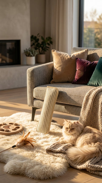 ScratchPad Cat Cushion 🐱