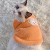 Vêtements d'hiver mignons pour chat, veste chaude et épaisse pour chien, anti-perte de poils, pour chat Ragdoll, chaton, petit animal de compagnie