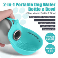 SteelSip Travel Bottle 🚶